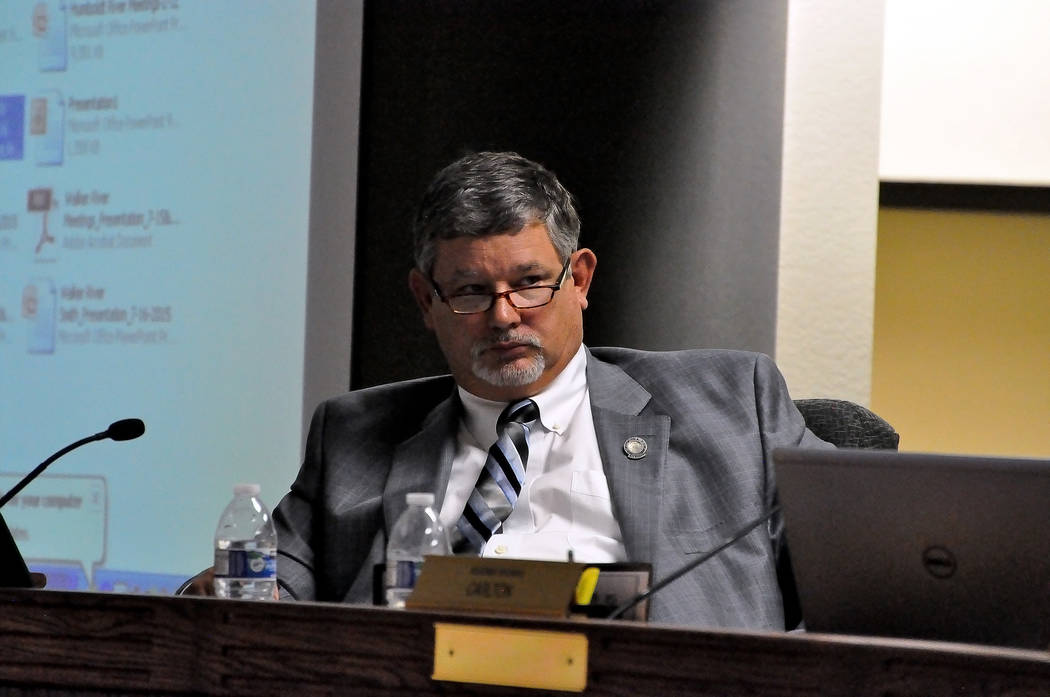 Nevada Assemblyman James Oscarson introduced a bill that aims to address beneficial water use in overallocated basins or basins that were designated critical management areas. Horace Langford Jr.  ...