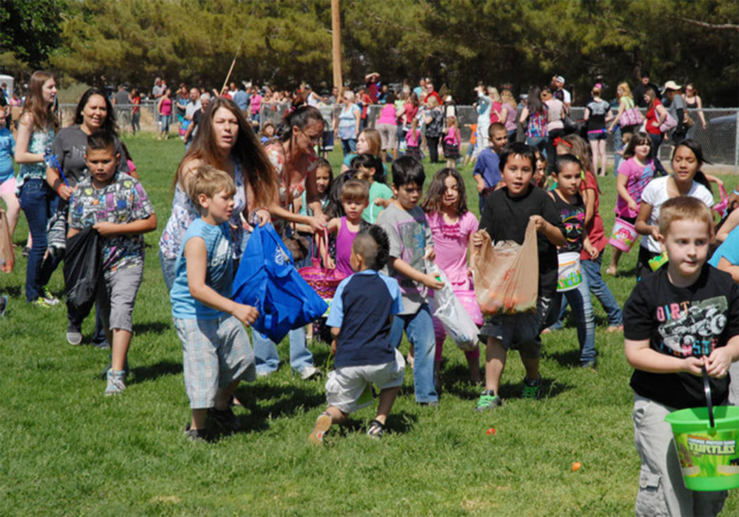 Horace Langford Jr. / Pahrump Valley Times
Organizers for this year's Easter picnic decided to change venues this year. The free event will be held at Petrack Park on Saturday from 10 a.m. to 2 p.m.