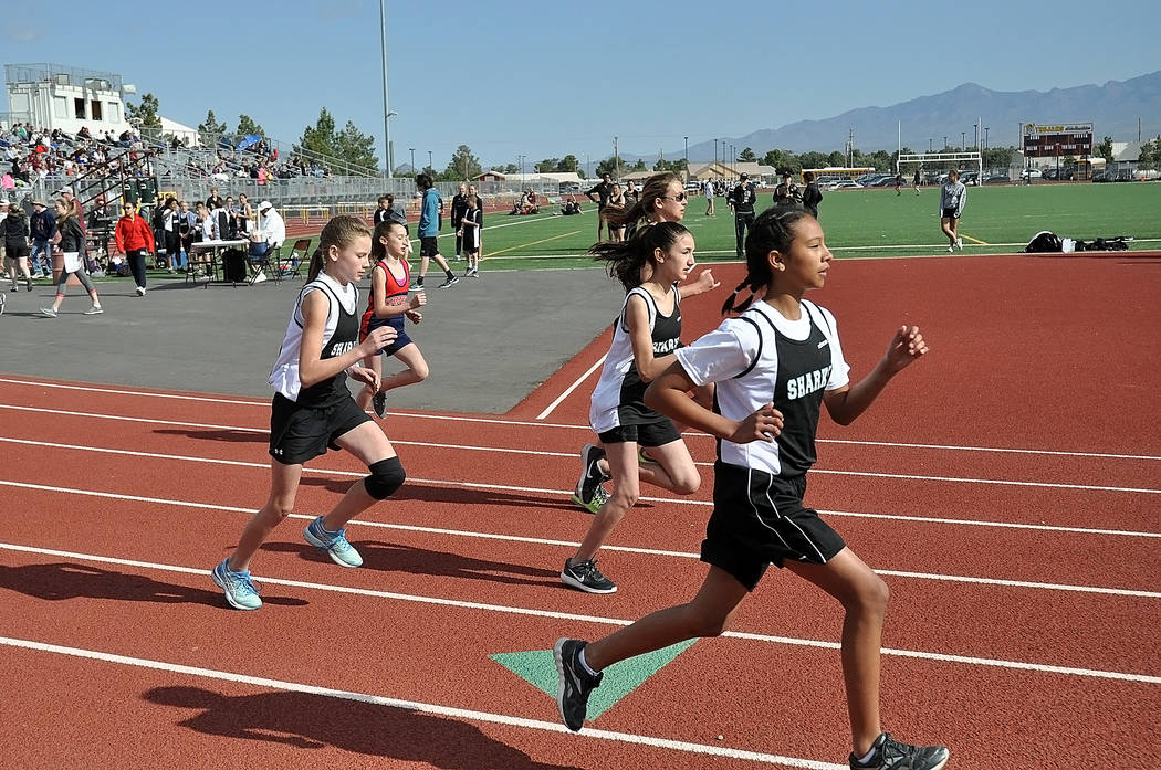 Middle school has successful first track meet in Pahrump Pahrump