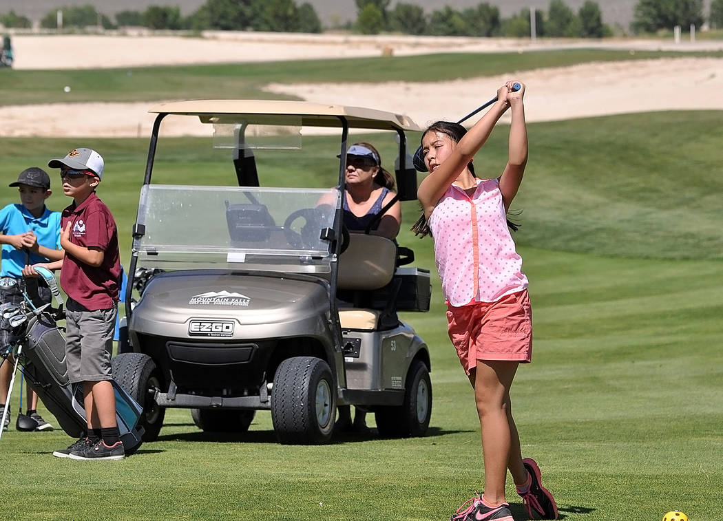 Summer junior golf tournaments return Pahrump Valley Times