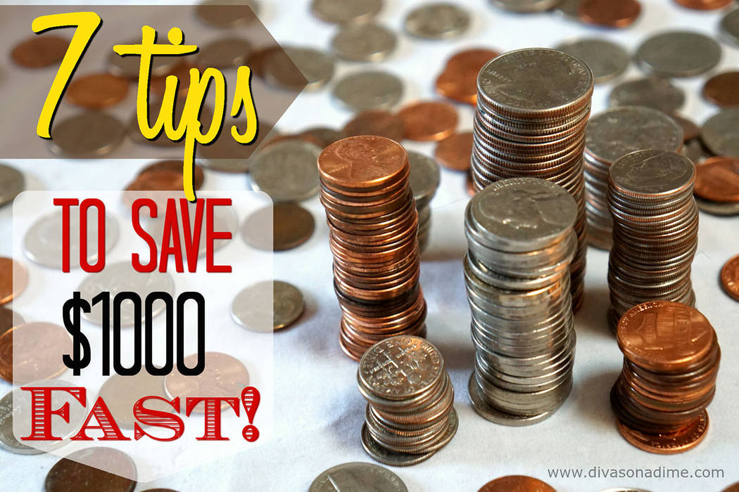 Patti Diamond/Special to the Pahrump Valley Times      
Columnist Patti Diamond provides tips aimed at quickly saving $1,000. These tips fall into two categories, earn more and spend less.