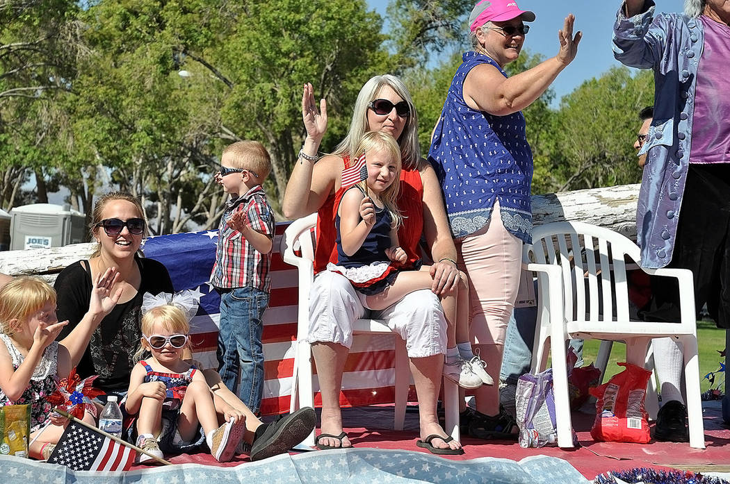 Horace Langford Jr./Pahrump Valley Times- 4th of July parade, Pahrump Christians