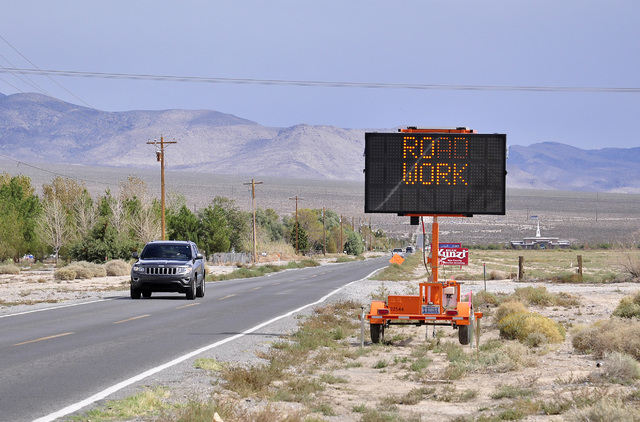 Horace Langford Jr. /Pahrump Valley Times 
Nevada's rural roads have the sixth highest rate of traffic fatalities, according to the report from Washington, D.C.-based private nonprofit organizatio ...