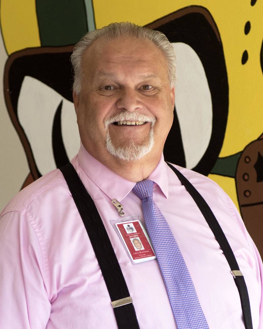 Chris Brockman, new principal of Beatty and  Amargosa schools.