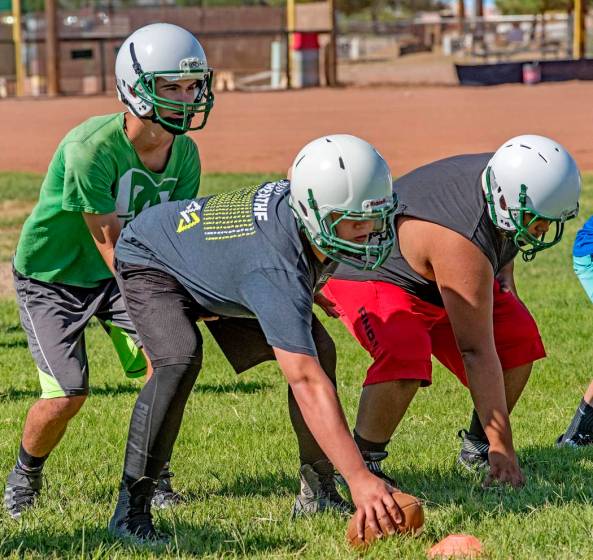 Beatty football ready for the season Pahrump Valley Times