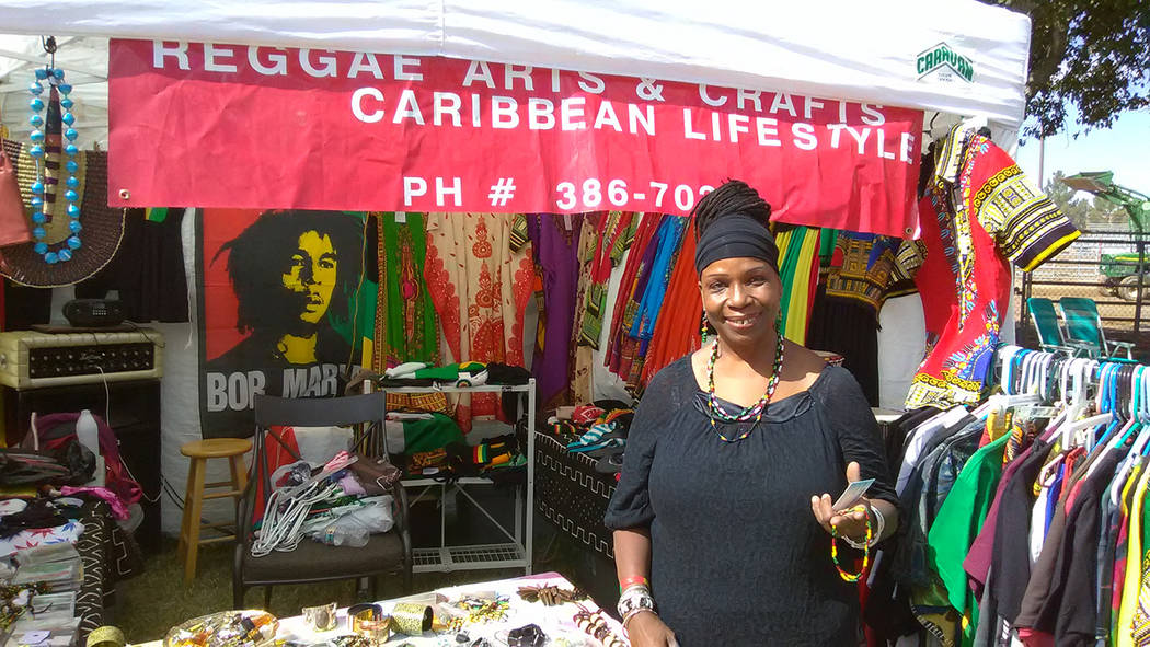 Selwyn Harris/Pahrump Valley Times -Longtime Pahrump resident Sister Margo, owner of Carribean Lifestyle, has attended the Pahrump Fall Festival for the past 30 years. Margo is co-owner of the bus ...