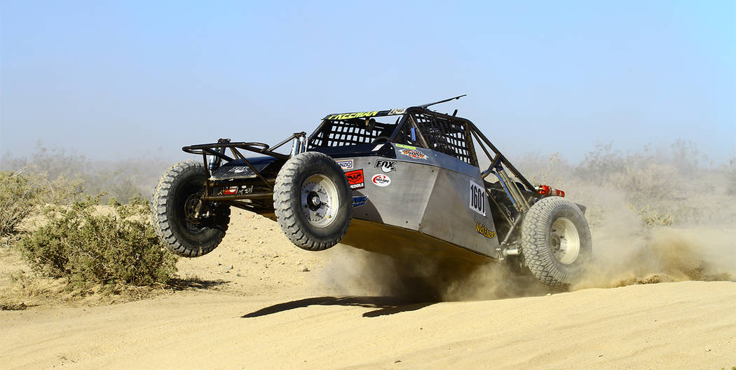 Special to the Pahrump Valley Times

Ken Freeman races his car through the desert. Freeman is on the board for the Southern Nevada Off-Road Enthusiasts and is a past president of SNORE. He can be  ...