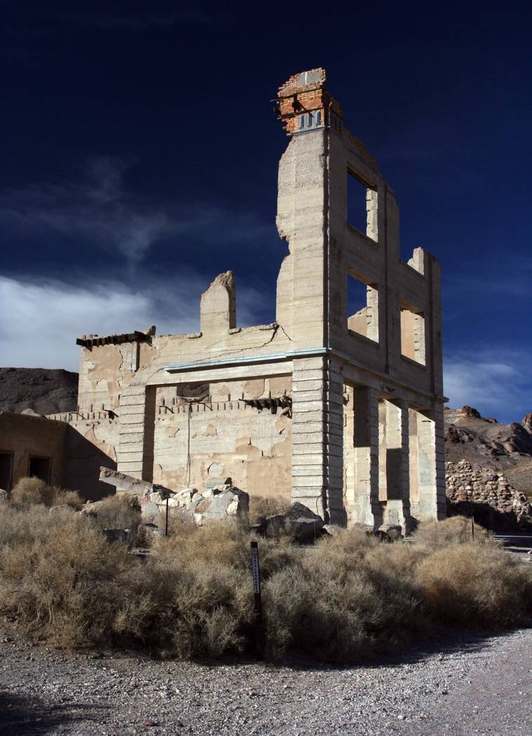 Special to the Pahrump Valley Times
The walking tours will be hosted by two archaeologists who will cover the history of this mining ghost town, the buildings and sites left behind and the steps t ...
