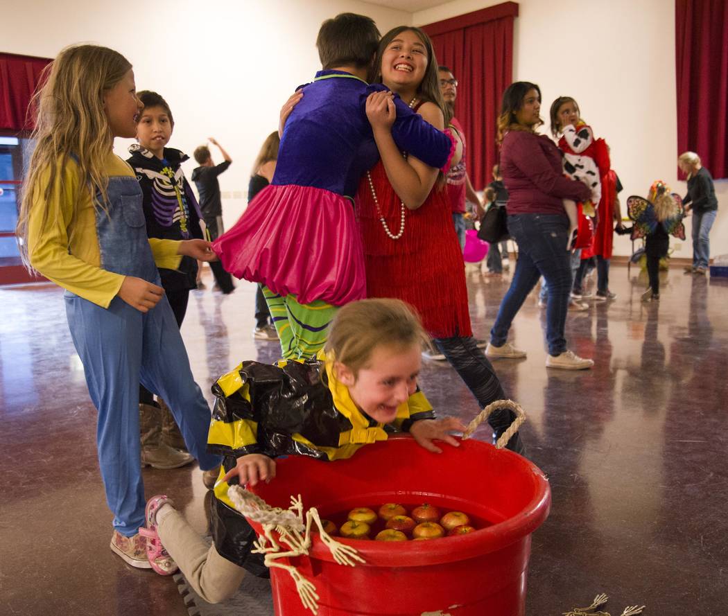 Speical to the Pahrump Valley Times
Bobbing for apples was one of the popular activities at the Beatty Town Halloween Party in the Community Center Saturday, Oct. 21, although there were definitel ...