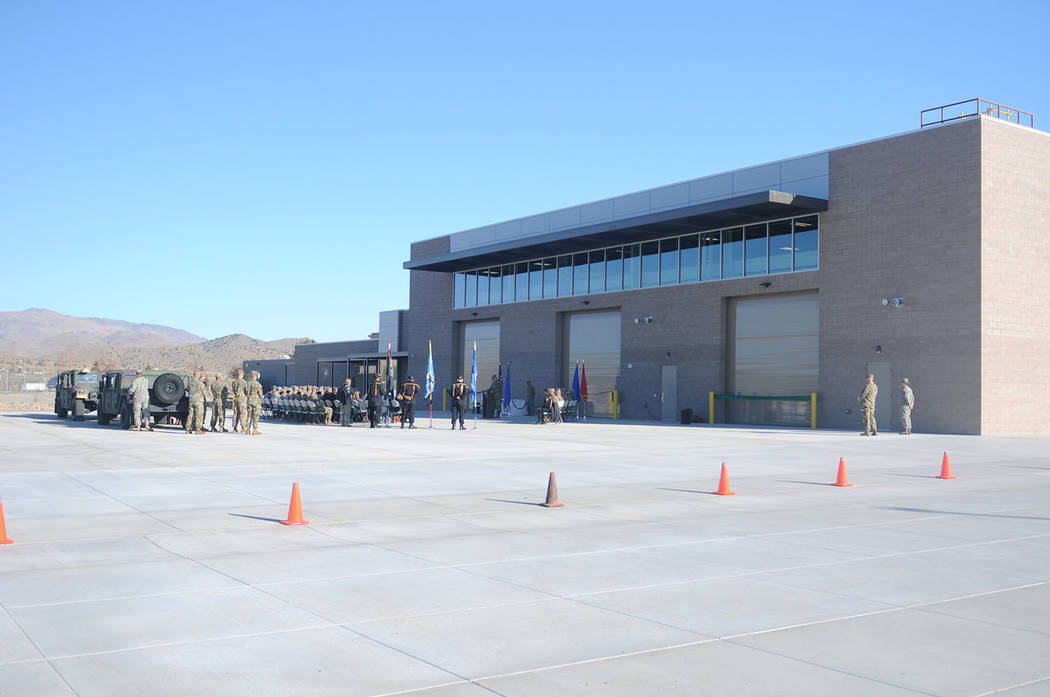 New 8 million facility will support 17 Nevada Army Guard units