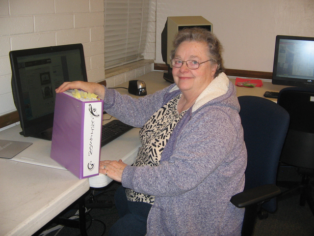 Pahrump resident Judy Theel is a regular patron at the FamilySearch Center. She developed her interest in genealogy from her late mother, who started when she was a teenager until she died at age  ...
