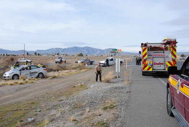 One person was transported by Mercy Air following a two-vehicle collision along Highway 372 at Red Rock Drive on Sunday. The sole patient was physically entrapped inside their vehicle before fire  ...