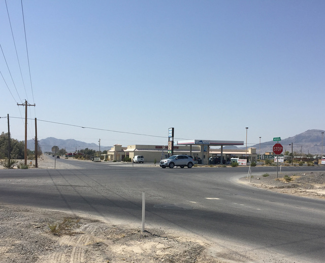 The state is planning $12.5 million of improvements along Highway 160 north of Basin Avenue, including lighting at the Mesquite Avenue intersection. Arnold M. Knightly/Pahrump Valley Times