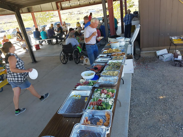 Goldfield residents turned out in the community’s park on Sept. 17 for a picnic hosted by the owners of the Dinky Diner in Goldfield, the daughter and mother team of Karie Burham and Linda Enlun ...