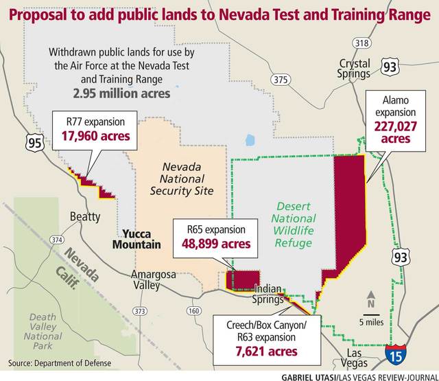 Nevada Test Range called ‘critical’ to U.S. military Pahrump Valley Times