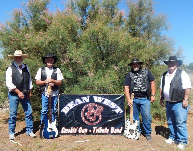 Dean West and the Smokin’ Gun Band play Saturday at 8 p.m. at the Painted Lady Saloon on Highway 372 at East Street, kitty-corner from Big O.