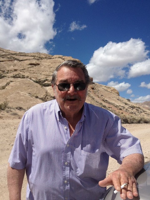 Special to the Pahrump Valley Times
Bobby Revert spending some time outside in Beatty.