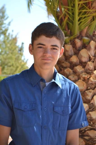 Pahrump Valley High School class of 2016 graduate, Derek Moore, received a $1,500 scholarship from the Ronald McDonald House Charities, which he will use toward obtaining his science degree from t ...