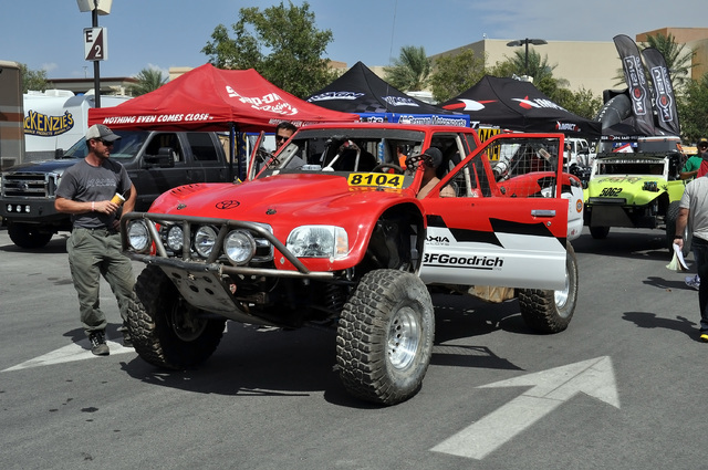 Horace Langford Jr. / Pahrump Valley Times - 
Brendan Fowler's Toyota truck. The Fowler team finished 133rd and ninth in class.