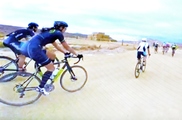 Special to the Pahrump Valley Times

Above, riders test the course at Spicer Ranch for the Nevada Cyclocross State Championship race on Nov. 27. Steve Clausse developed all kinds of obstacles for  ...