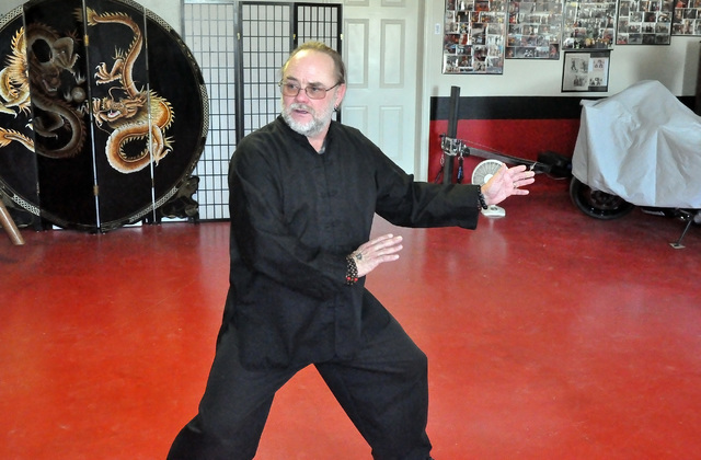 Horace Langford Jr / Pahrump Valley Times 

Kung Fu instructor Evan Thompson shows the benefits of tai chi. He says this martial art is great for seniors because it can increase mobility, movement ...