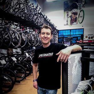 Special to the Pahrump Valley Times
Steve Clausse, sales manager at Las Vegas cyclery, is a professional road biker from Belgium.