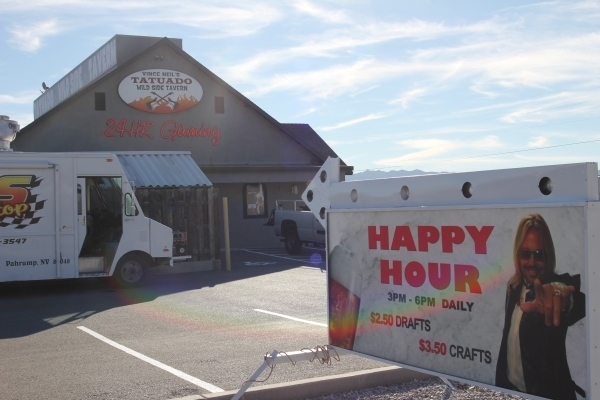Vine Neil's Tatuado Wild Side Tavern on the upswing after seeing a few initial problems during its first few months of operations in Pahrump. 

Mick Akers/ Pahrump Valley Times