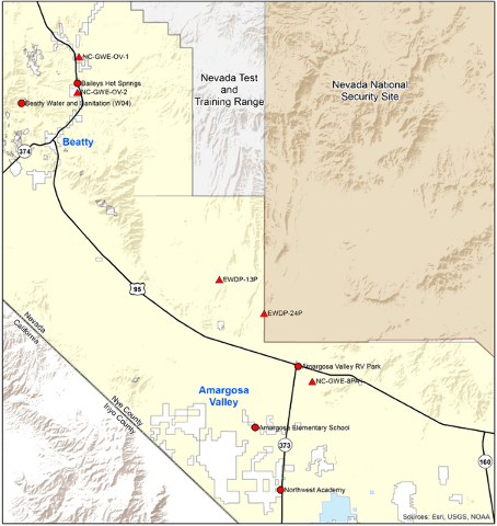 Nye County wells have ‘undetectable’ levels of tritium | Pahrump Valley ...