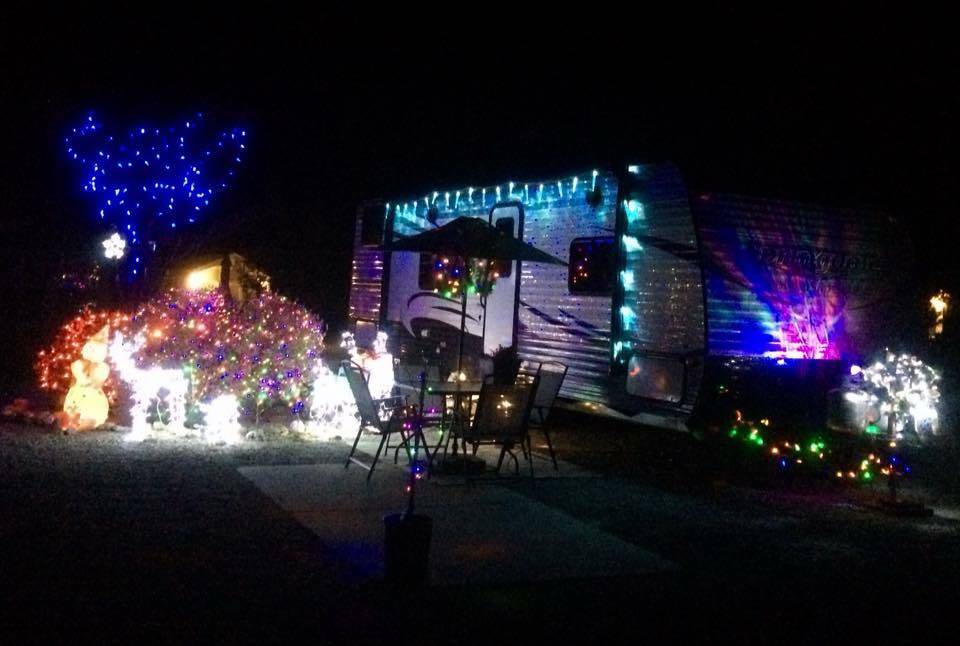 Special to the Pahrump Valley Times
Art and Lisa Radlicki's home decorated for Christmas at the Wine Ridge RV Resort at 3800 Winery Road, lot 417. The Radlicki's said they took first place in the  ...