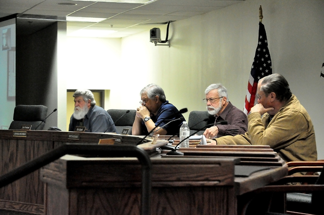 Horace Langford Jr. / Pahrump Valley Times 
The Nye County Water District Governing Board voted during a Dec. 11 meeting to send a letter asking the Nevada state engineer to require the owners of  ...