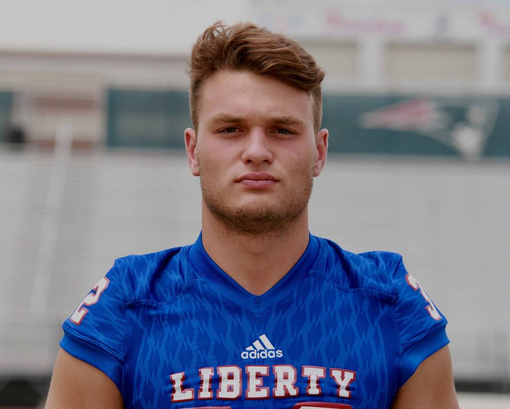Liberty's Kyle Beaudry is a member of the Las Vegas Review-Journal's all-state football team.