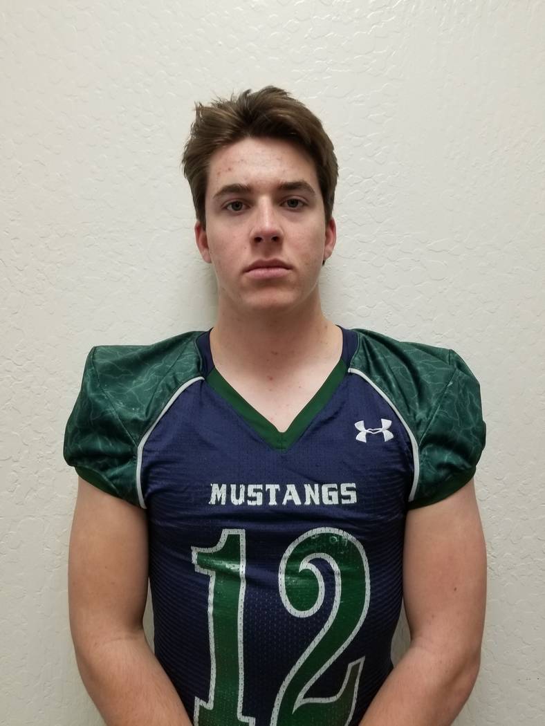 Damonte Ranch's Cade McNamara is a member of the Las Vegas Review-Journal's all-state football team.