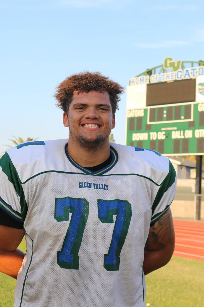 Green Valley's Eric Brown is a member of the Las Vegas Review-Journal's all-state football team.