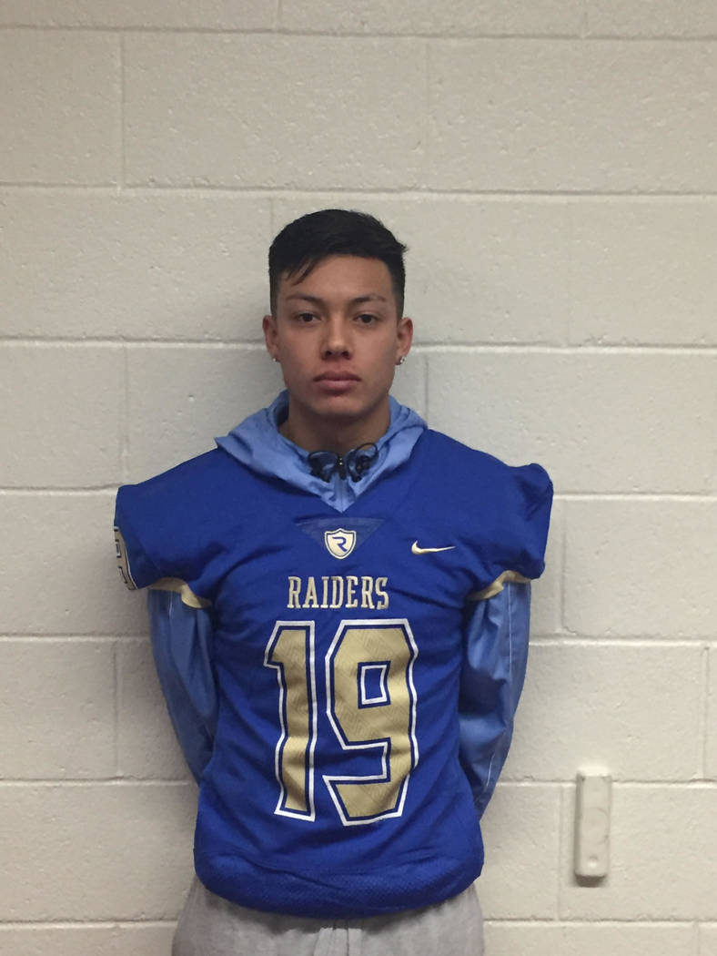 Reed's George Moreno is a member of the Las Vegas Review-Journal's all-state football team.