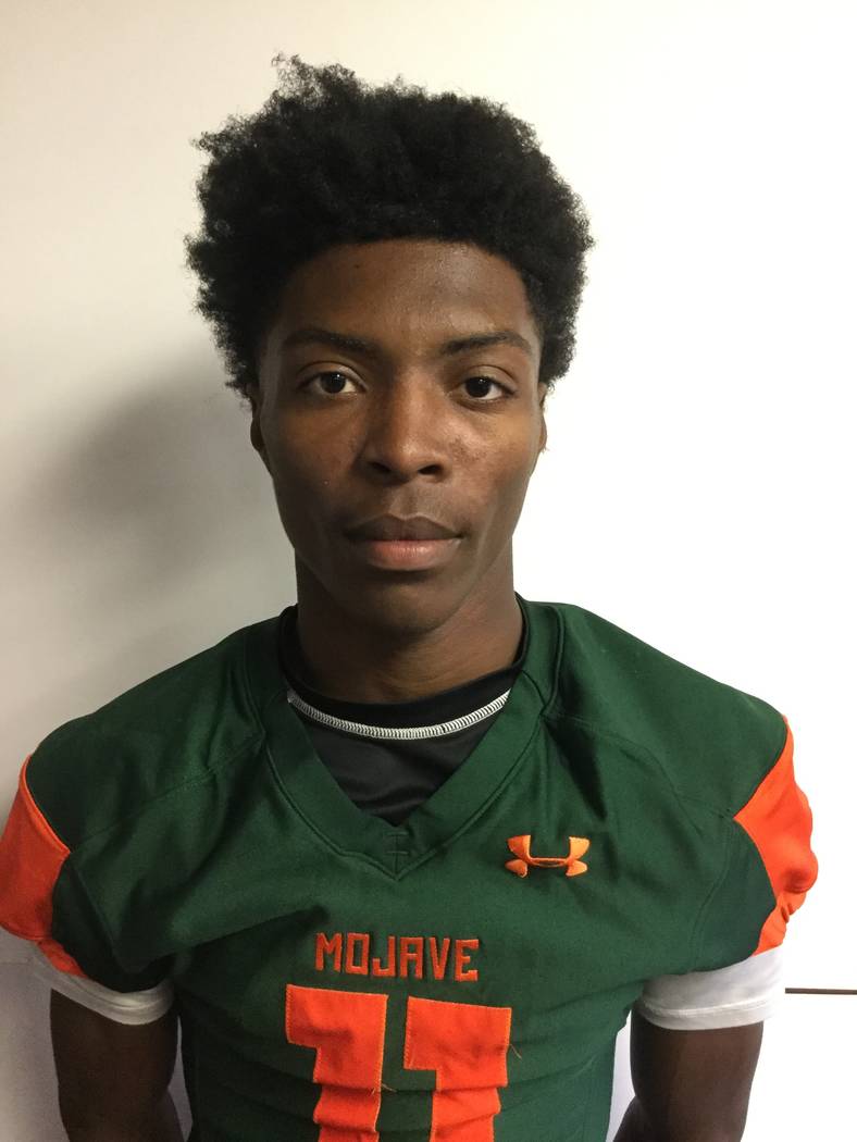 Mojave's John Harper is a member of the Las Vegas Review-Journal's all-state football team.