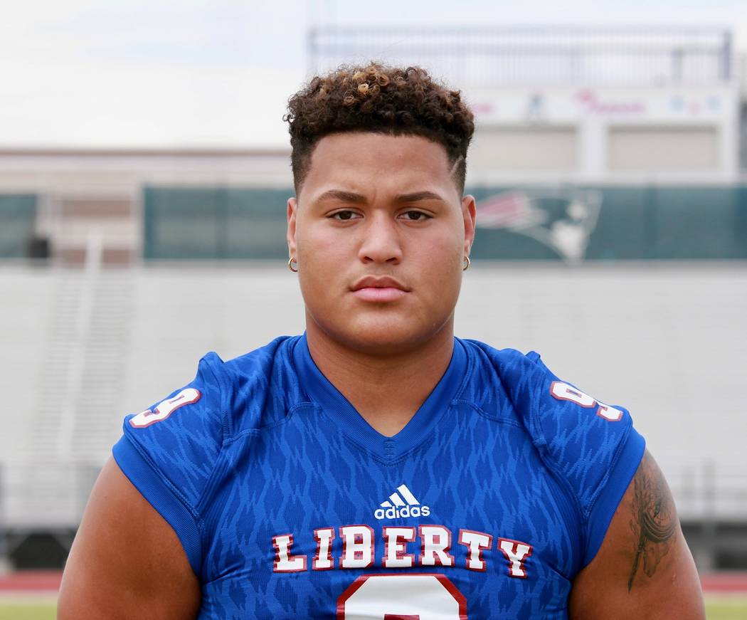 Liberty's Crishaun Lappin is a member of the Las Vegas Review-Journal's all-state football team.