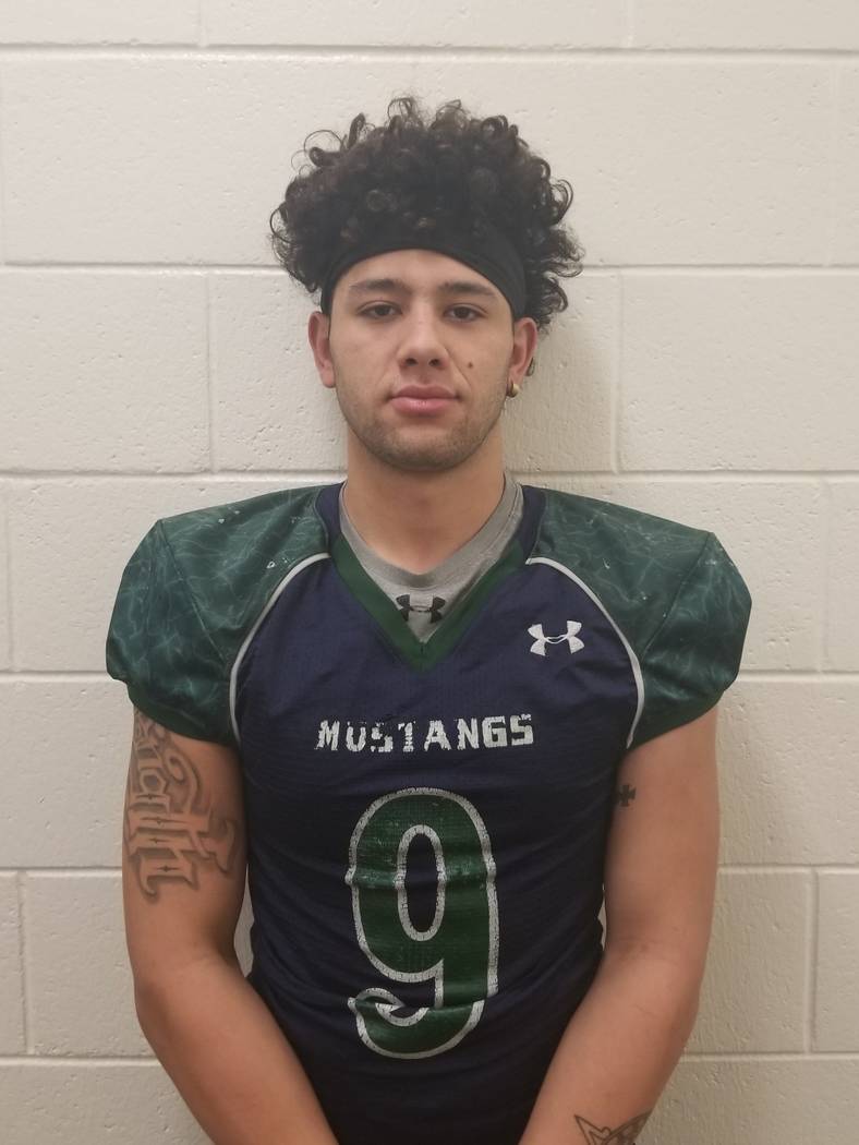 Damonte Ranch's Richie Garcia is a member of the Las Vegas Review-Journal's all-state football team.