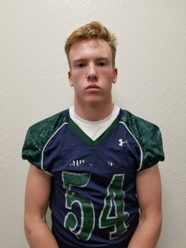 Damonte Ranch's Ryan Madole is a member of the Las Vegas Review-Journal's all-state football team.