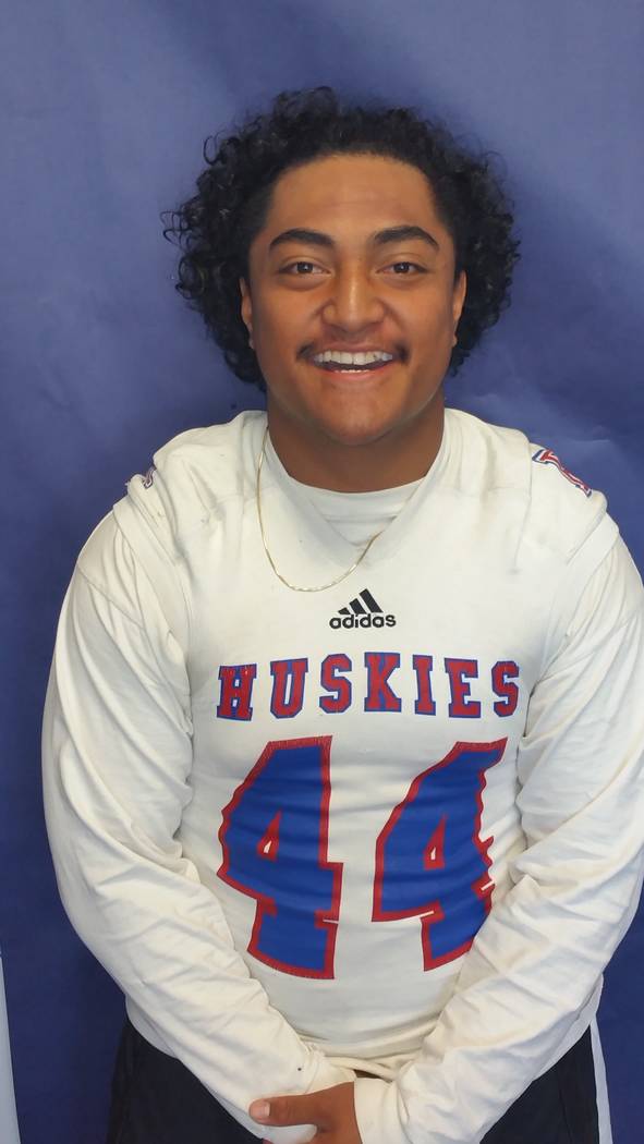 Reno's Siaosi Finau is a member of the Las Vegas Review-Journal's all-state football team.