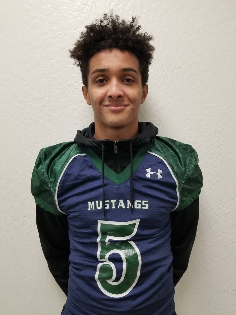 Damonte Ranch's Tai Allison is a member of the Las Vegas Review-Journal's all-state football team.
