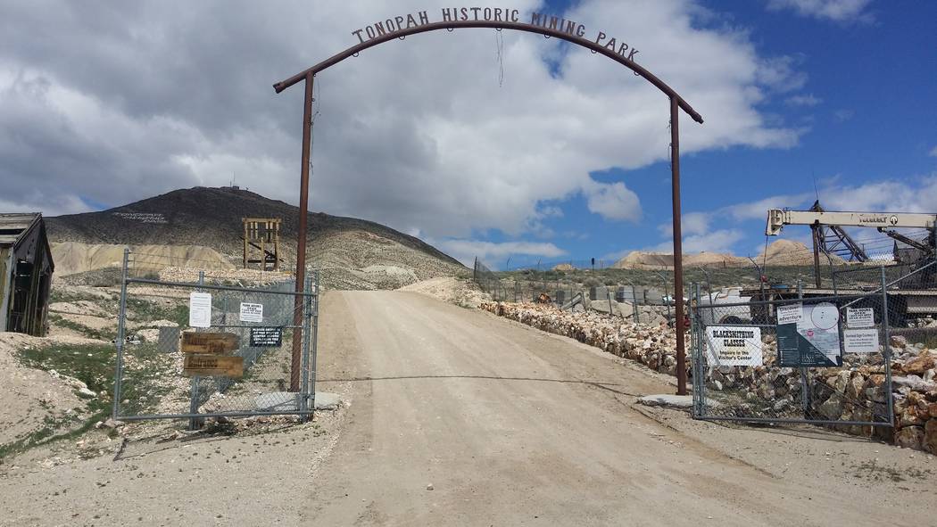 David Jacobs/Pahrump Valley Times
The state’s tourism division, commonly known as TravelNevada, designed an alien-inspired UFO stopover driving route. The Tonopah Historic Mining Park is include ...