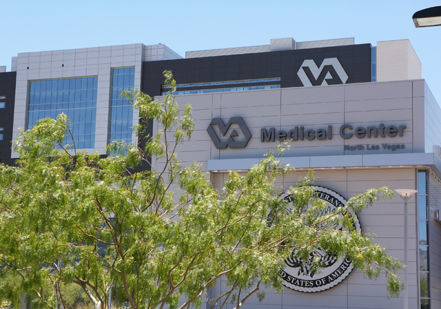 Ronda Churchill/Las Vegas Review-Journal
The Veterans Affairs Medical Center is shown in North Las Vegas in a 2015 photo. While Nye County veterans can receive medical care at the VA’s Pahrump f ...