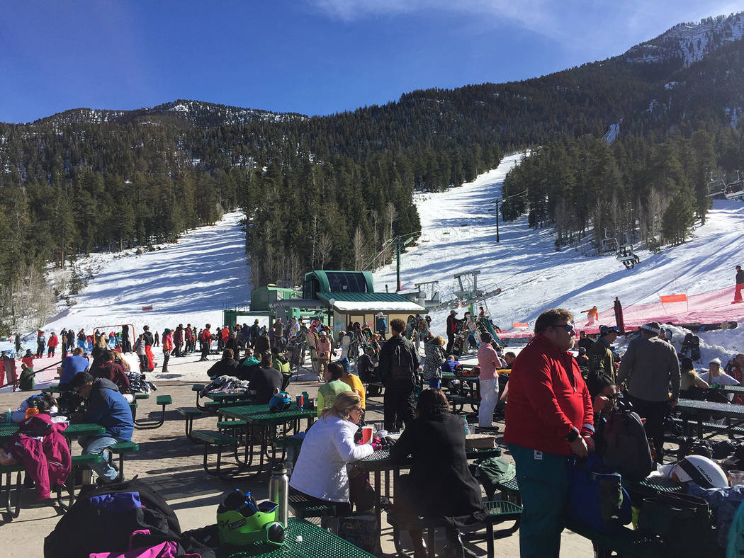 Special to Pahrump Valley Times
The Ruby Cup is in memory of snowboarder and donor Chris Ruby. This year's event was held last month at Lee Canyon. The event also featured live music and raffles.