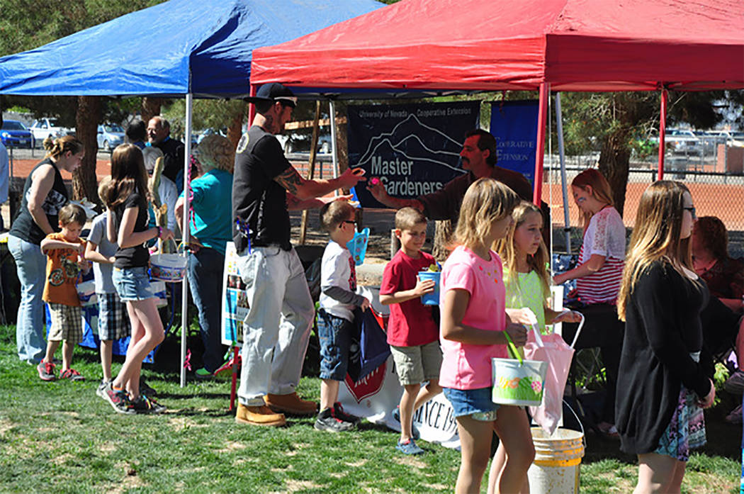 Selwyn Harris/Pahrump Valley Times
Upwards of 20 area organizations are participating in Saturday's Community Easter Picnic at Petrack Park beginning at 10 a.m. The free, family-friendly event wil ...