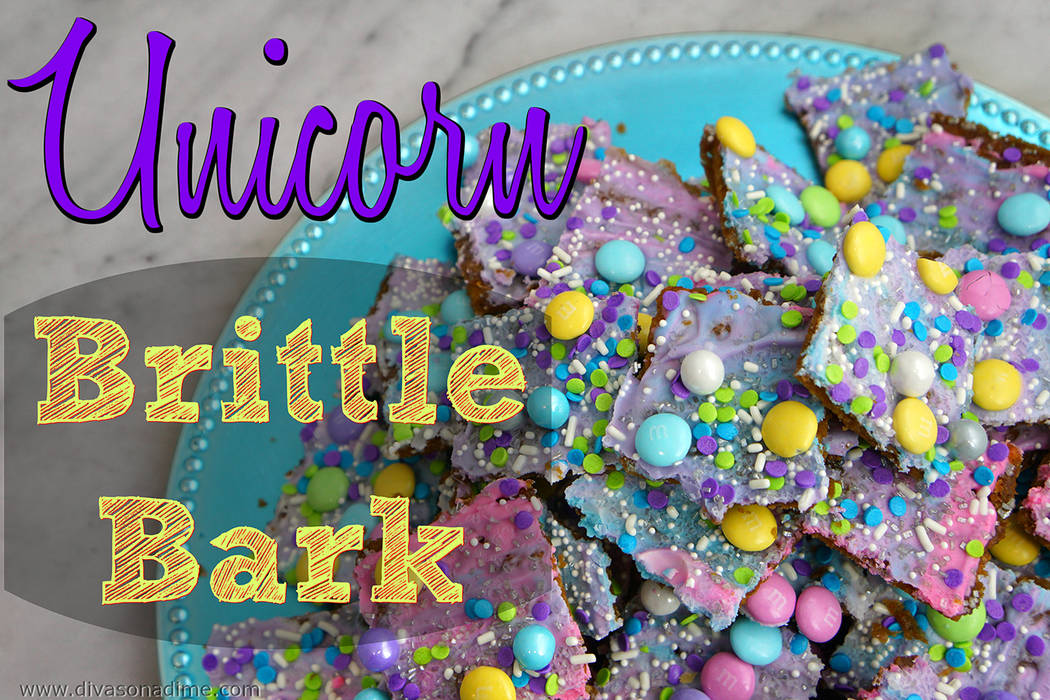 Patti Diamond/Special to the Pahrump Valley Times
Unicorn Brittle bark is perfect for gift giving, bridal showers, baby showers, girlie birthday parties, and making everyone who receives it totall ...