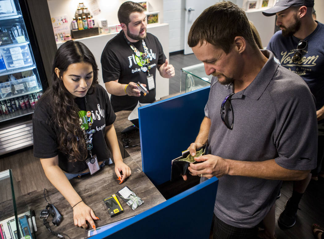 Recreational pot sales in Nevada show strength | Pahrump Valley Times