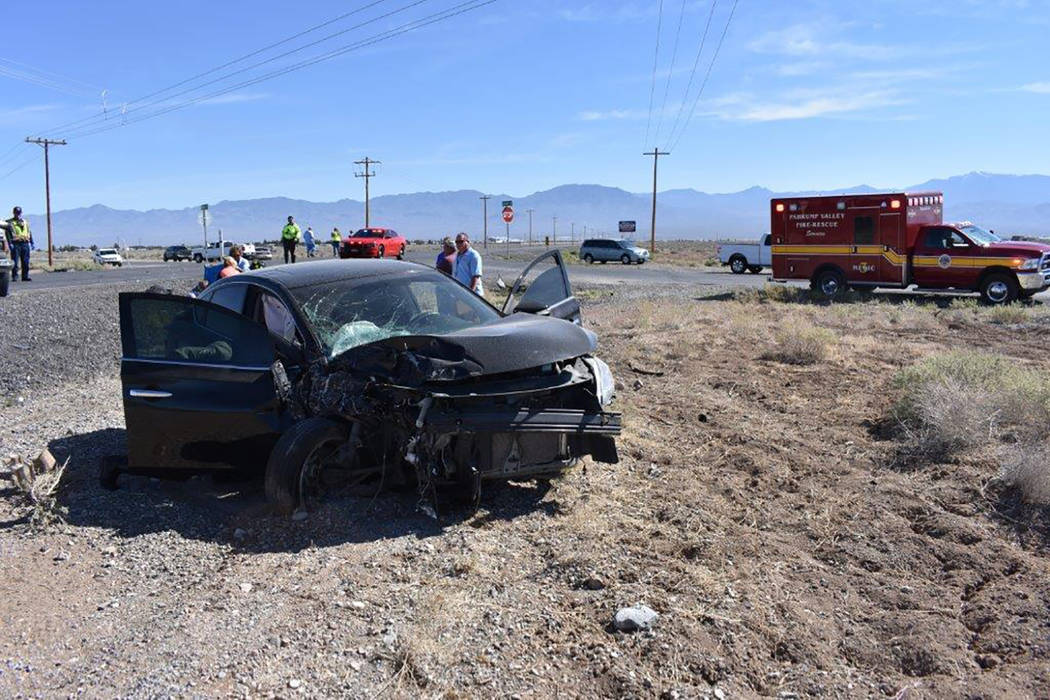 Emergency calls Multiple Pahrump area pedestrians struck by vehicles