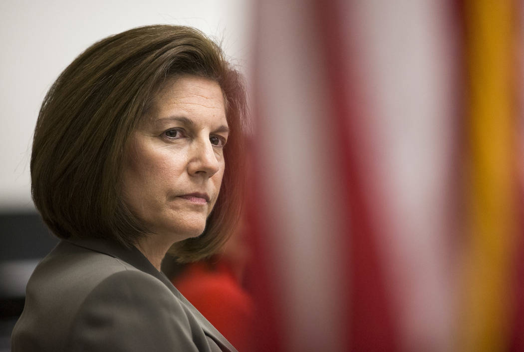 Richard Brian/Las Vegas Review-Journal U.S. Sen. Catherine Cortez Masto, D-Nevada, called the “zero-tolerance” policy “heinous and barbaric” and “an affront on the heart and soul of our ...