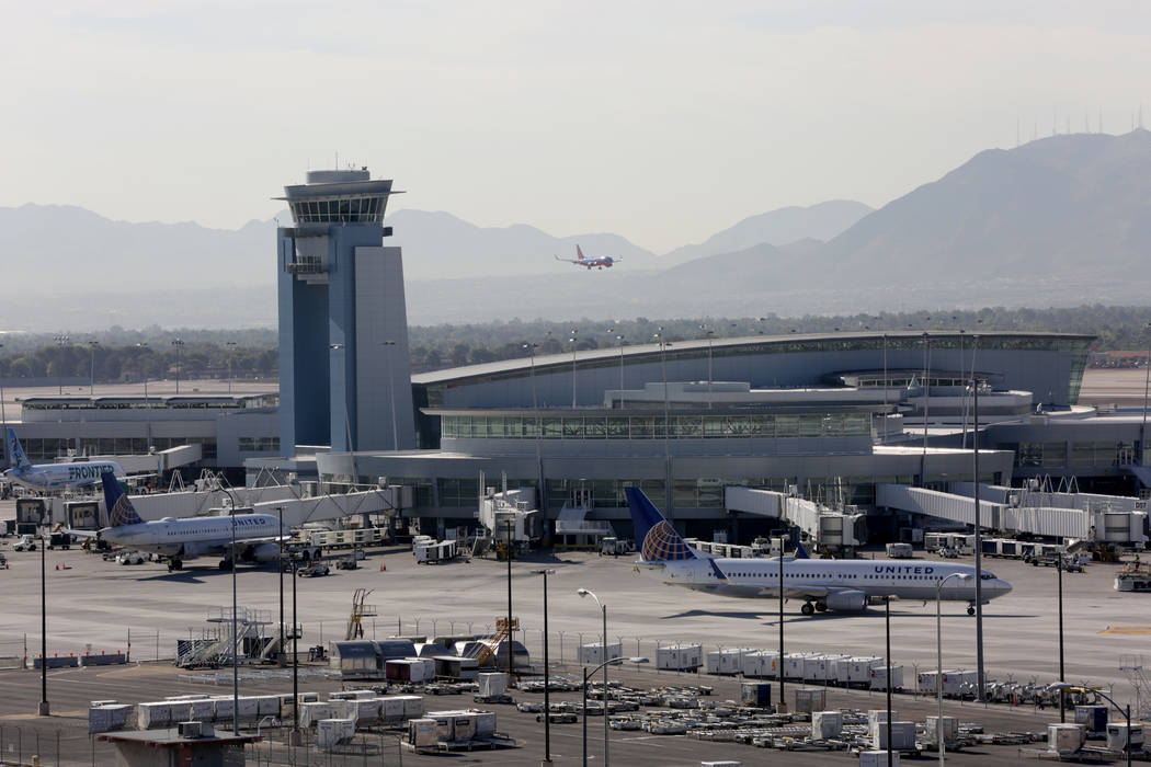 Michael Quine/Las Vegas Review-Journal A record-breaking 3.8 million people will travel by air over the Independence Day holiday, marking the ninth year of consecutive air travel volume increases, ...