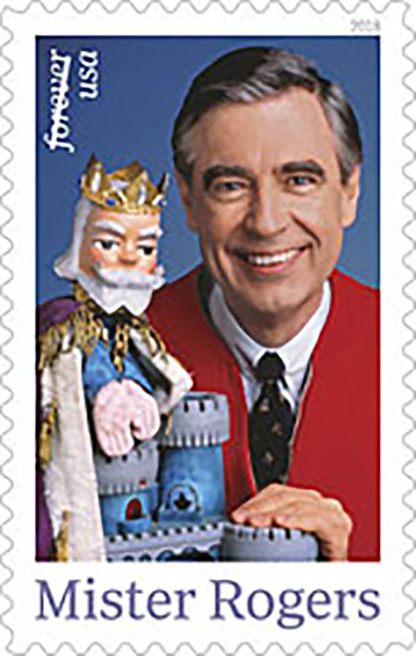 U.S. Postal Service Fred Rogers is now on a postage stamp and a documentary about him is in theaters.